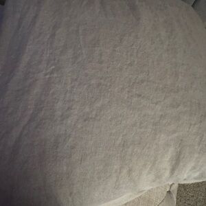 Pottery Barn Belgian Flax Linen Duvet Cover